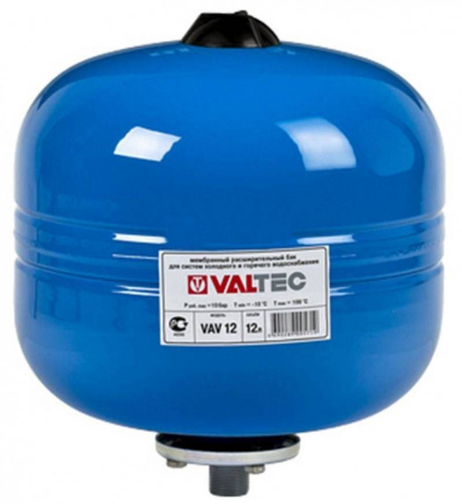 Мембранный бак для водоснабжения Valtec 12 л. VT.AV.B.060012